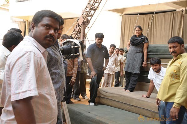 'Amaravathi' Working Stills 