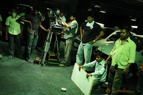 'Amaravathi' Working Stills 