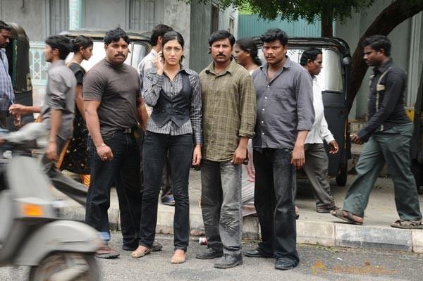 'Amaravathi' Working Stills 