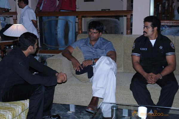 'Amaravathi' Working Stills 