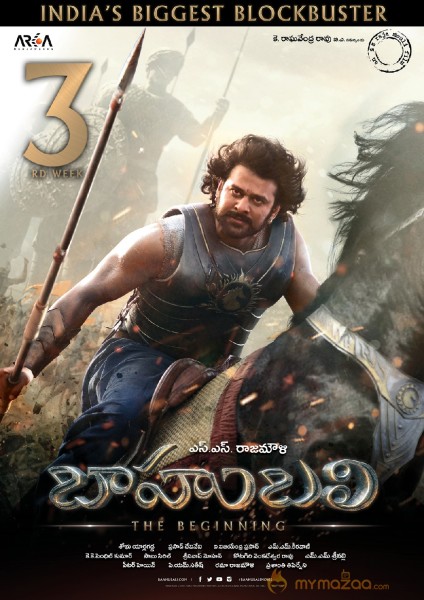 Baahubali 3rd Week Posters