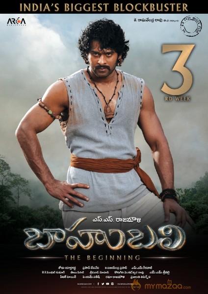 Baahubali 3rd Week Posters