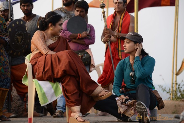 Baahubali Movie Working Stills