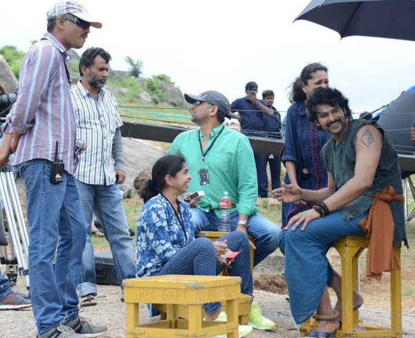 Baahubali Movie Working Stills