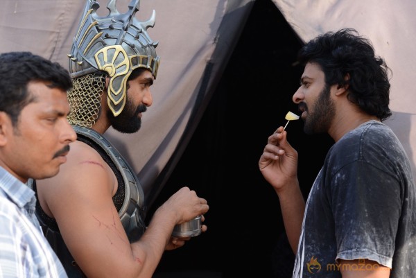 Baahubali Movie Working Stills