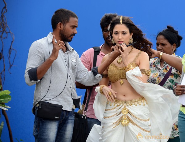 Baahubali Movie Working Stills