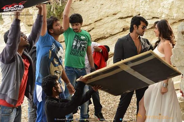 BruceLee The Fighter Leh Chalo song working stills