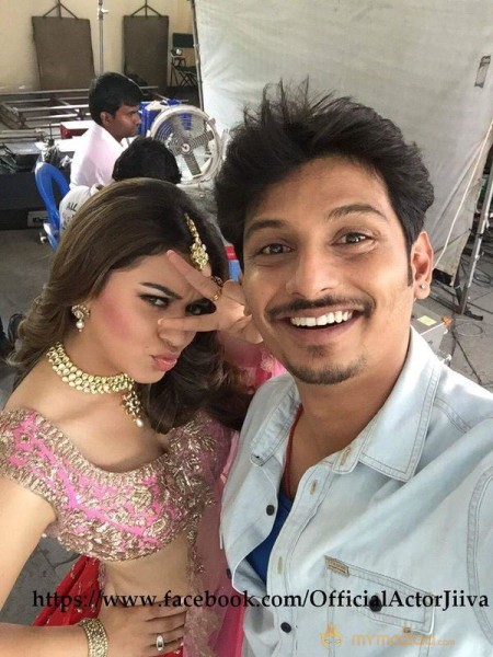 Hansika Pokkiri Raj shooting spot photos