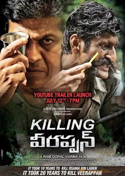 Killing Veerappan Movie Posters