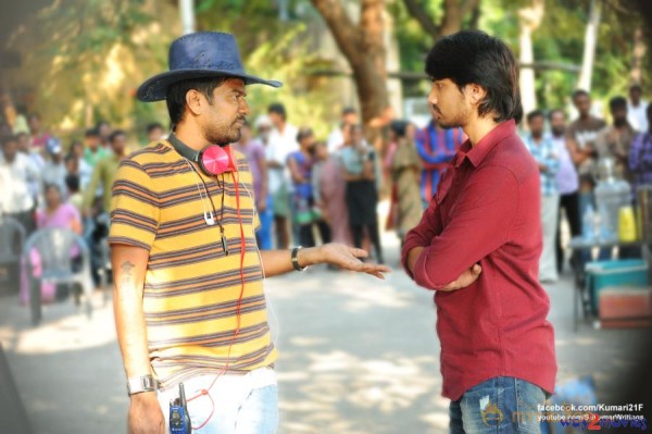 Kumari 21 F Movie Working Stills 