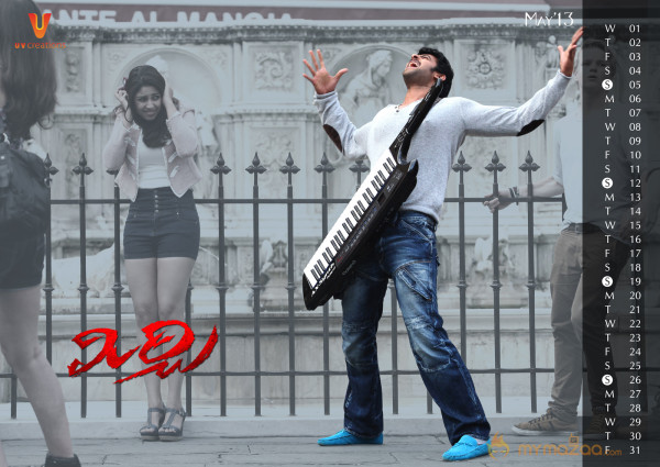 Mirchi Movie Digital Calendar Stills 