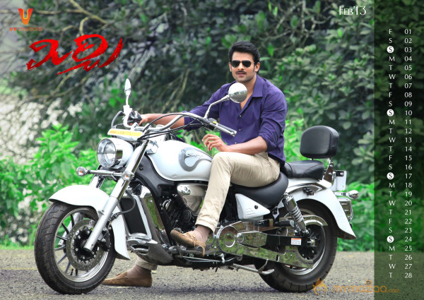 Mirchi Movie Digital Calendar Stills 