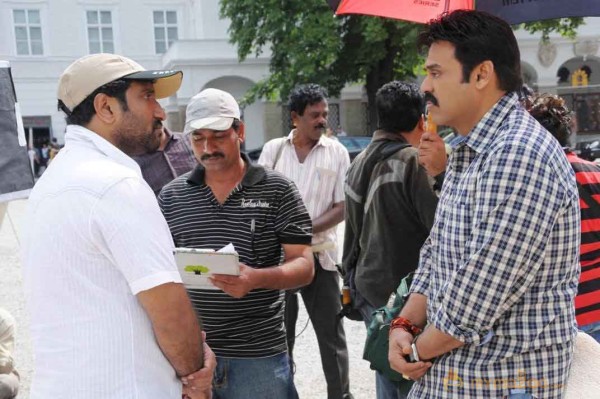 'Namo venkatesa' working stills 