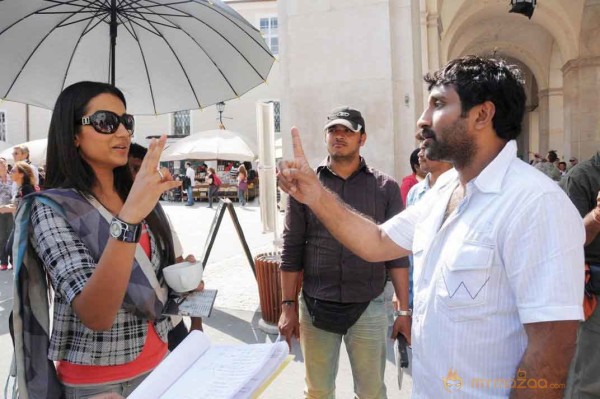 'Namo venkatesa' working stills 