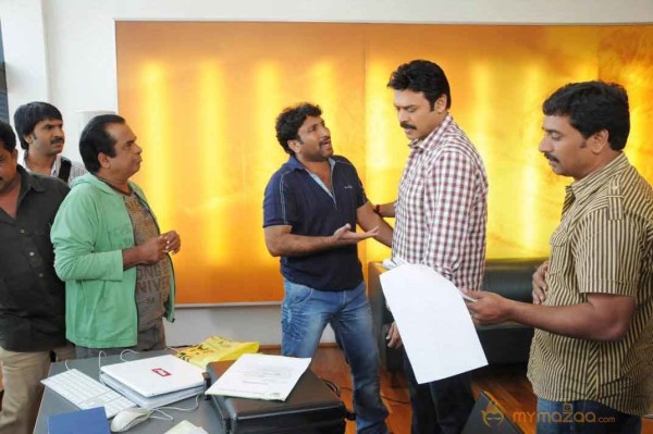 'Namo venkatesa' working stills 