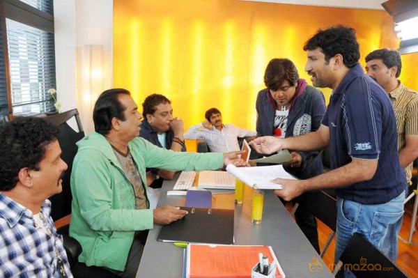 'Namo venkatesa' working stills 