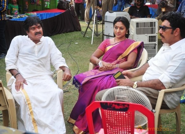 Nenu Sailaja Working Photos