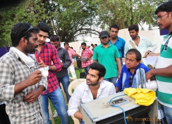 Nenu Sailaja Working Photos