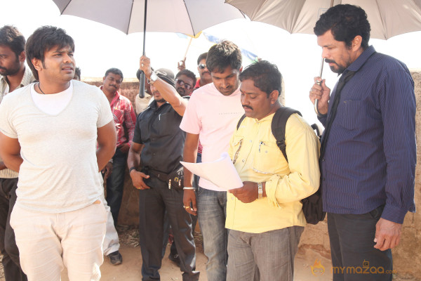 Potugadu Movie Working Stills 