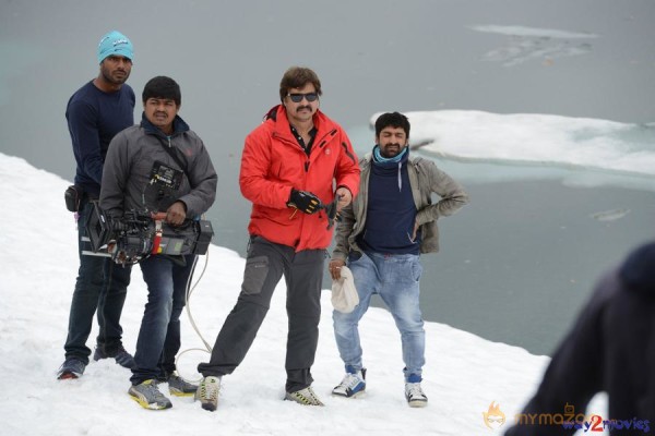 Shivam Movie Working Stills 