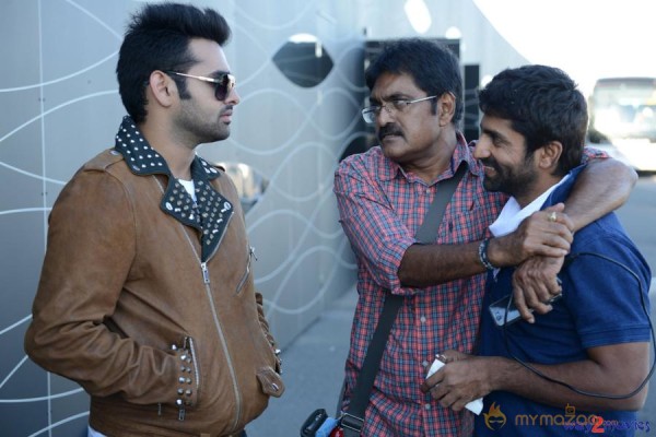 Shivam Movie Working Stills 