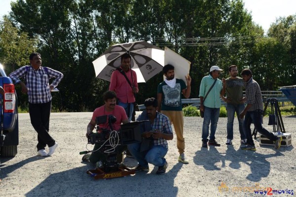 Shivam Movie Working Stills 