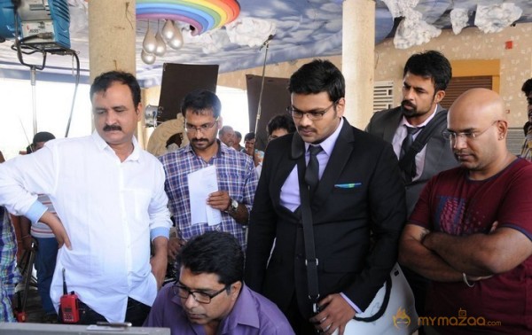 Shourya Movie Working Stills