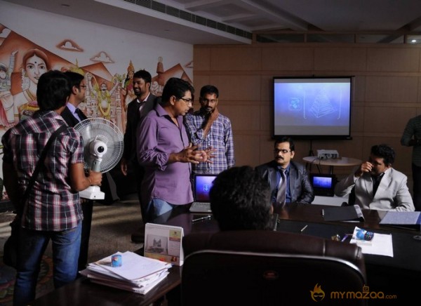 Shourya Movie Working Stills