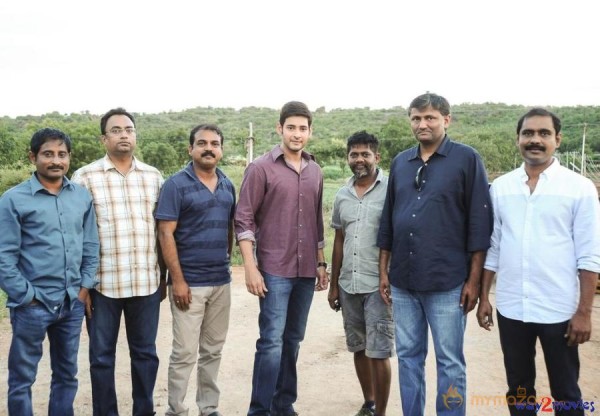 Srimanthudu Movie Working Stills 