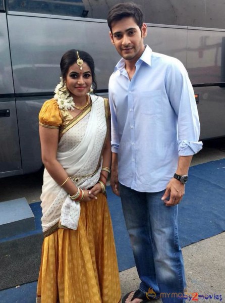 Srimanthudu Movie Working Stills 