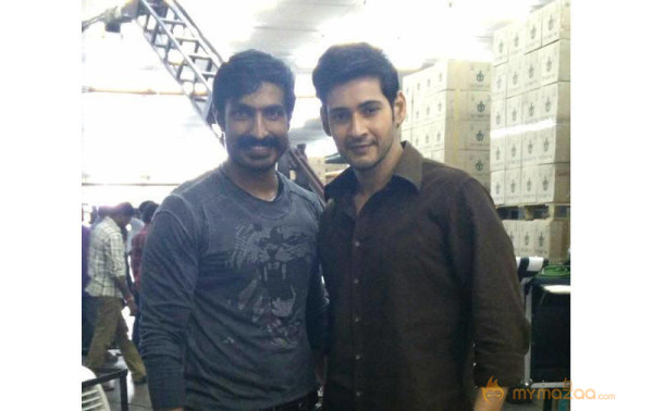 Srimanthudu Movie Working Stills