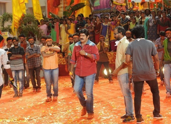 Telugu Movie Dictator Working Photos