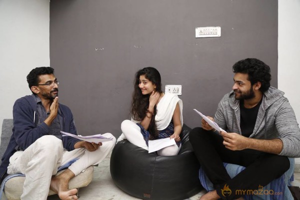 Working Stills : Sai Pallavi Varun Tej and Shekhar Kammula film