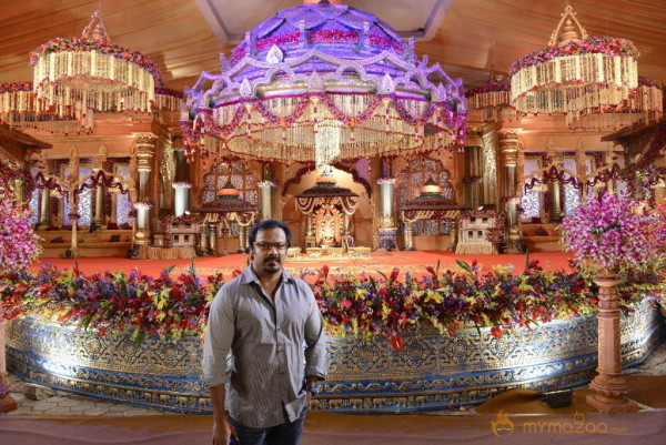 Balakrishna's Daughter Tejaswini Marriage Mandap Sets Photos 