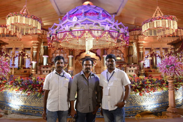 Balakrishna's Daughter Tejaswini Marriage Mandap Sets Photos 