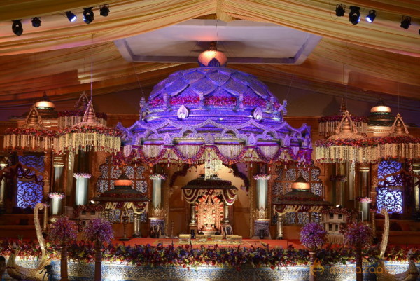 Balakrishna's Daughter Tejaswini Marriage Mandap Sets Photos 