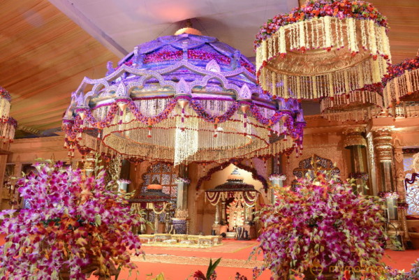 Balakrishna's Daughter Tejaswini Marriage Mandap Sets Photos 