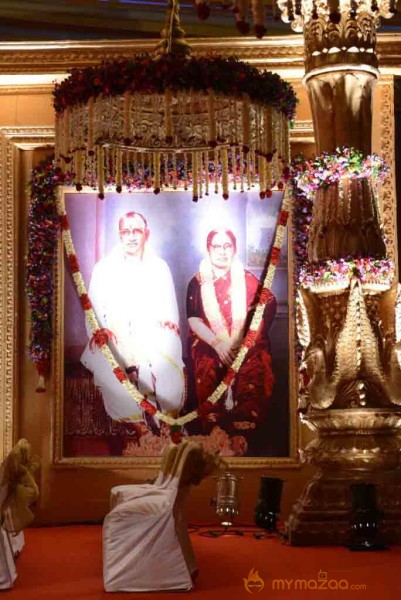 Balakrishna's Daughter Tejaswini Marriage Mandap Sets Photos 