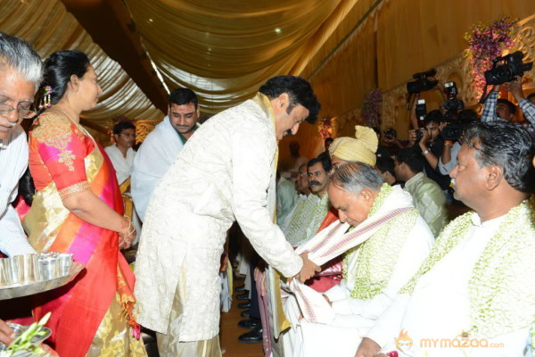 Balakrishna's Daughter Tejaswini Wedding Photos Gallery 