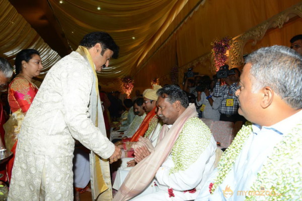 Balakrishna's Daughter Tejaswini Wedding Photos Gallery 