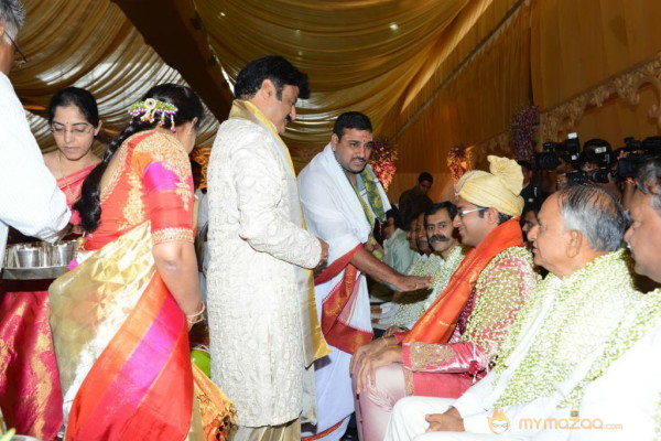 Balakrishna's Daughter Tejaswini Wedding Photos Gallery 