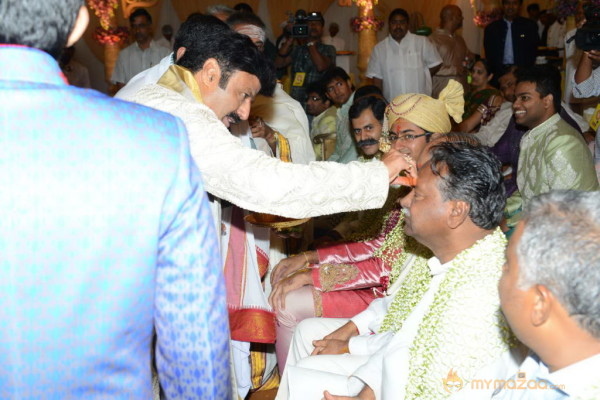 Balakrishna's Daughter Tejaswini Wedding Photos Gallery 