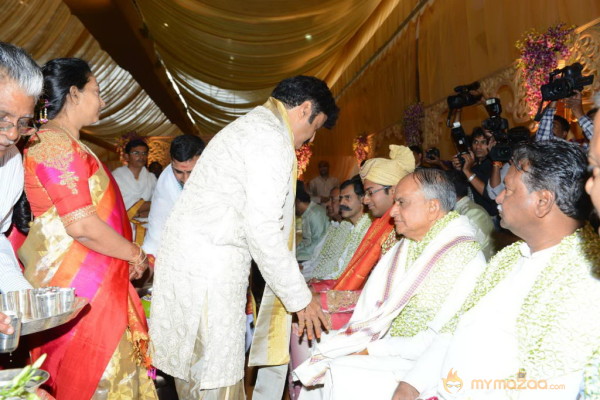 Balakrishna's Daughter Tejaswini Wedding Photos Gallery 