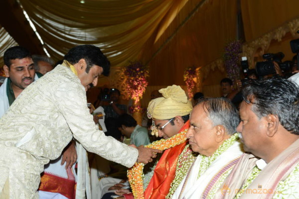 Balakrishna's Daughter Tejaswini Wedding Photos Gallery 