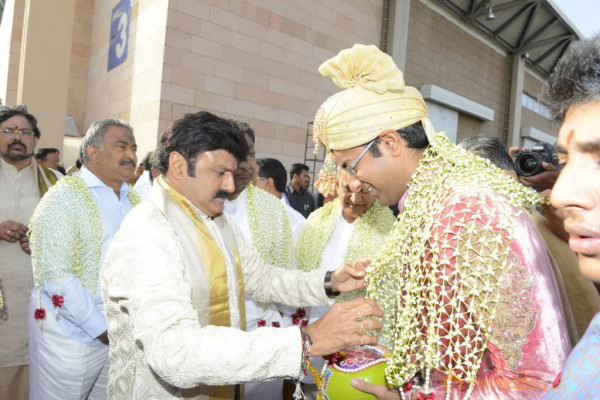 Balakrishna's Daughter Tejaswini Wedding Photos Gallery 