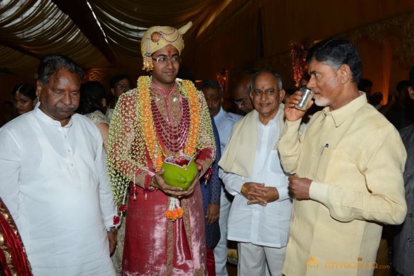 Balakrishna's Daughter Tejaswini Wedding Photos Gallery 