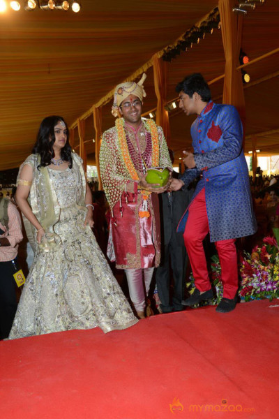 Balakrishna's Daughter Tejaswini Wedding Photos Gallery 