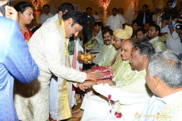 Balakrishna's Daughter Tejaswini Wedding Photos Gallery 