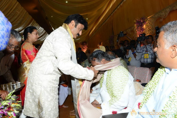 Balakrishna's Daughter Tejaswini Wedding Photos Gallery 