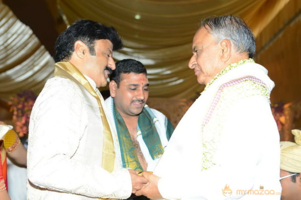 Balakrishna's Daughter Tejaswini Wedding Photos Gallery 